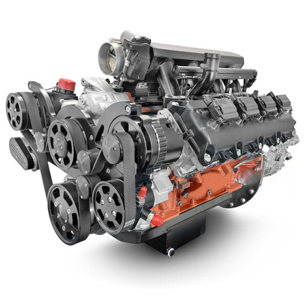 BluePrint Engines Chrysler Hemi Compatible 426 C.I. Standard Edition - TKX Manual Transmission - Black Pulley Kit - Fuel Injected