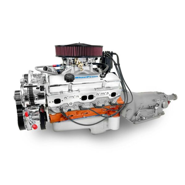 BluePrint Engines GM Small Block Compatible 427 C.I. Standard Edition - 700R4 Automatic Transmission - Polished Pulley Kit - Fuel Injected