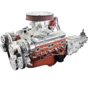 BluePrint Engines GM Small Block Compatible 427 C.I. Standard Edition - 700R4 Automatic Transmission - Polished Pulley Kit - Carbureted