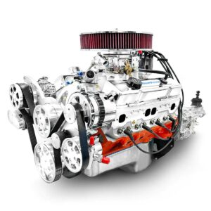 BluePrint Engines GM Small Block Compatible 427 C.I. Standard Edition - TKX Manual Transmission - Polished Pulley Kit - Carbureted