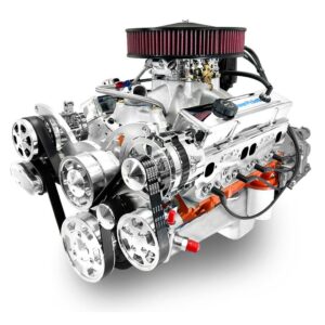 BluePrint Engines GM Small Block Compatible 454 C.I. Standard Edition - 700R4 Automatic Transmission - Polished Pulley Kit - Carbureted