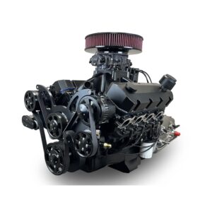 BluePrint Engines GM Big Block Compatible 632 C.I. Blackout Edition - 4L80E Automatic Transmission - Black Pulley Kit - Fuel Injected
