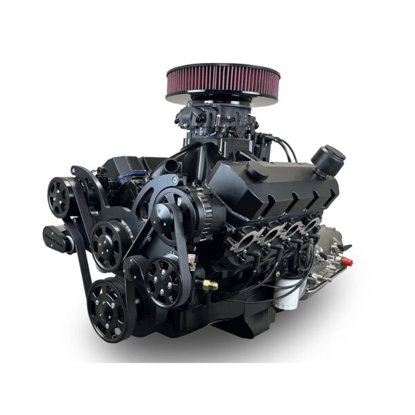 BluePrint Engines GM Big Block Compatible 632 C.I. Blackout Edition - 4L80E Automatic Transmission - Black Pulley Kit - Fuel Injected