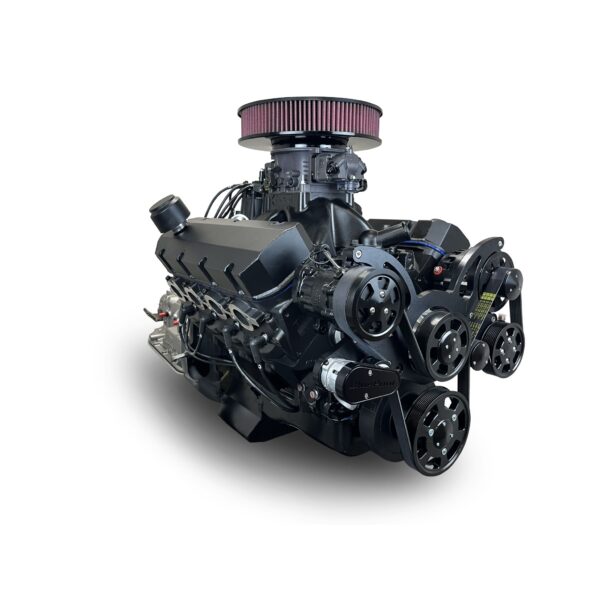BluePrint Engines GM Big Block Compatible 632 C.I. Blackout Edition - 4L80E Automatic Transmission - Black Pulley Kit - Fuel Injected