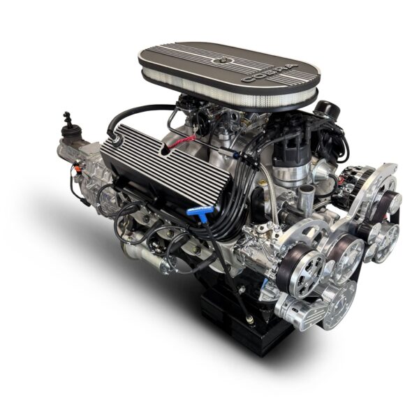 BluePrint Engines Ford Small Block Compatible 427 C.I. Cobra Edition - TKX Manual Transmission - Polished Pulley Kit - Carbureted