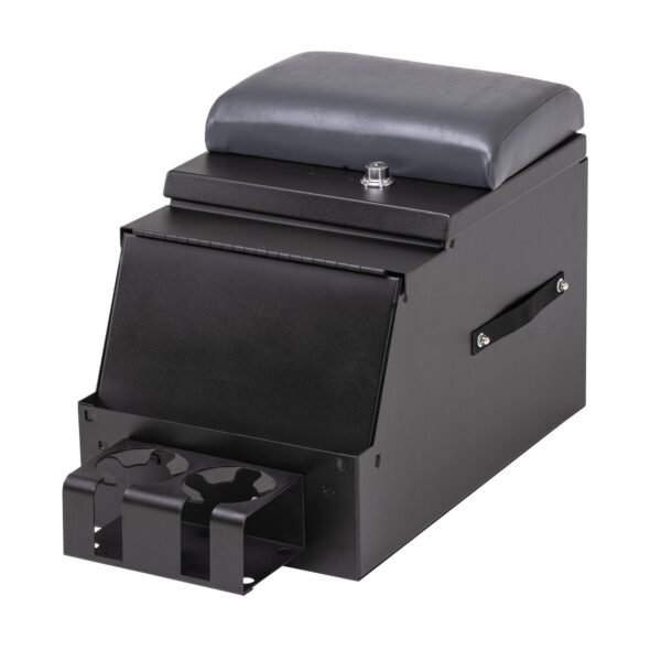 Universal | Center Console | Deluxe Stereo | 12 1/2" Wide Black w/ Charcoal Gray