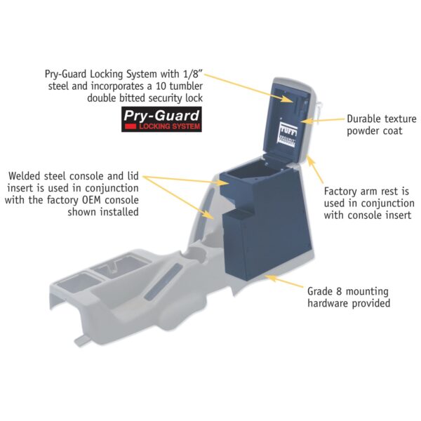 Console Safe | Jeep Wrangler TJ | 1997-2000