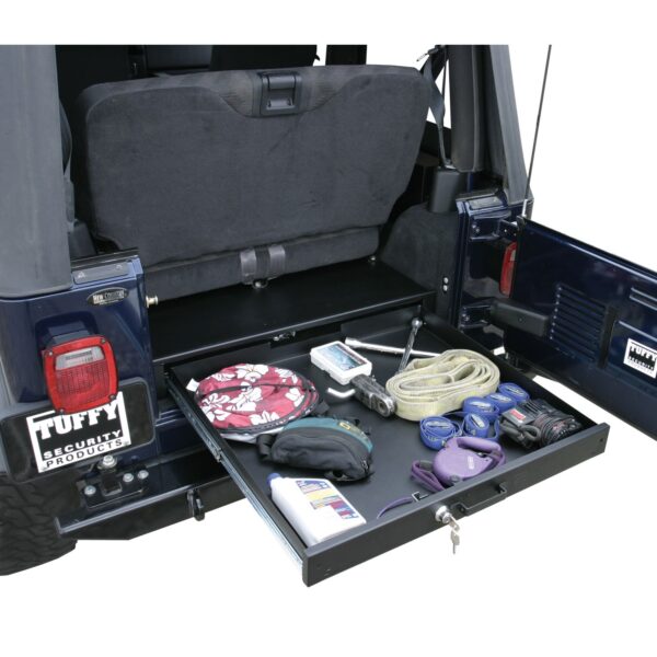 Drawer | Underseat - Full Width | Jeep Wrangler CJ, YJ, TJ | 1976-2006