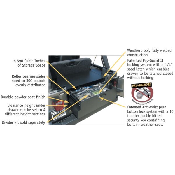 Drawer | Cargo Security | Jeep Wrangler TJ/LJ | 1997-2006
