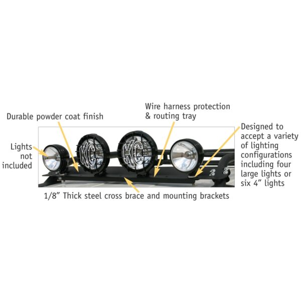 Mounting Kit | Light Bar Assembly | Toyota FJ Cruiser | 2007-2014