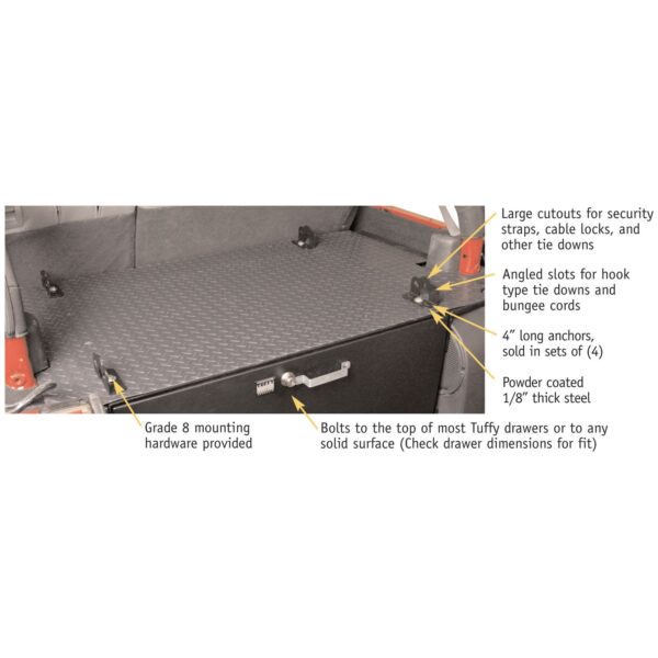Universal | Tie Down | Modular Gear Anchors