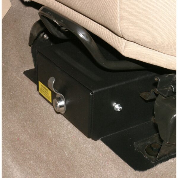 Drawer | Underseat | Standard Key | Jeep Wrangler TJ Flip Seat | 1997-2002