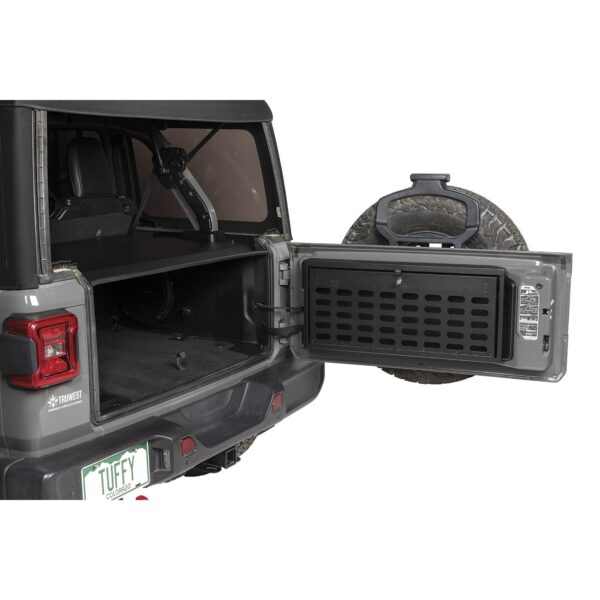 Lockbox | Tailgate MOLLE Storage | Jeep Wrangler JL | Standard Key | 2018-2024