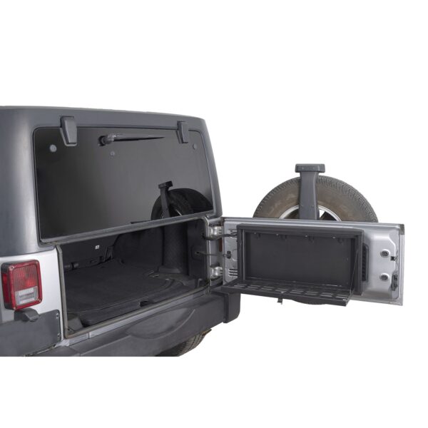 Lockbox | Tailgate MOLLE Storage | Jeep Wrangler JK | Standard Key | 2007-2018
