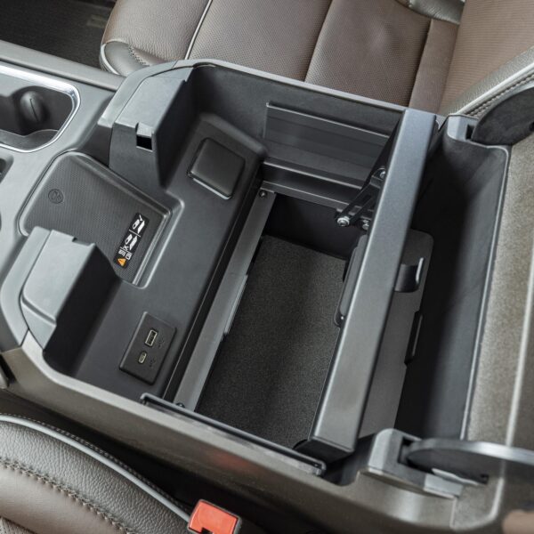 Console Safe | Chevy/GMC Trucks w/ Wireless Charging Pad | 2021-2025 | Standard