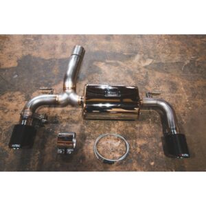 BMW F30 / F22 / F36 / F32 Valved Sport Exhaust System - 6 Cylinder - 1x1 Carbon Tips