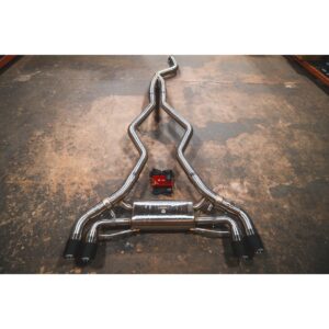 BMW M240i G42 Valved Sport Exhaust System - Stainless Steel with 1x1 Carbon Tips