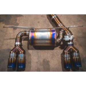 BMW F87 M2 Competition Equal Length Valved Sport Exhaust System - Titanium
