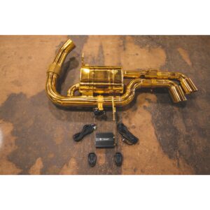 BMW i8 Valved Sport Exhaust System - Anodized Gold