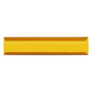 Borne Off-Road Light Bar Cover, Single Row 10 In., Amber