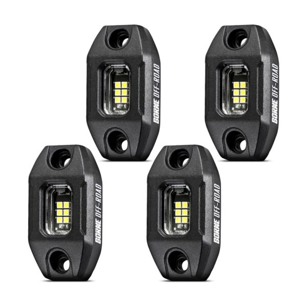 Borne Off-Road Rock Light (4), Short Harness