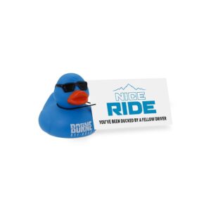 Borne Off-Road Rubber Squeaky Duck, Set of 5