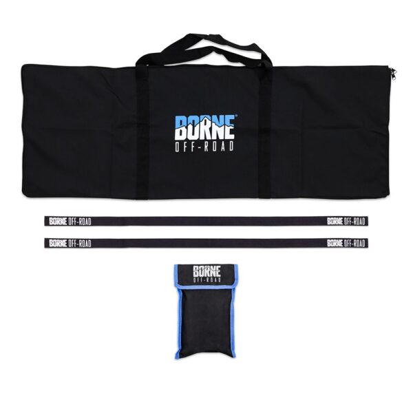 Borne Off-Road Traction Board Set, Black