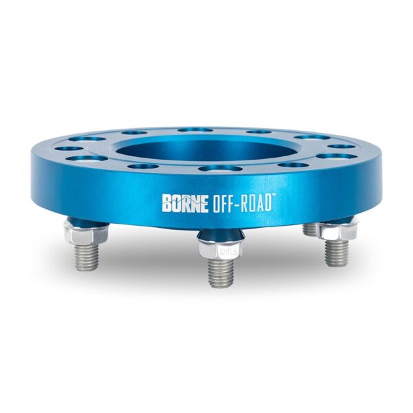 Wheel Spacers, 6X139.7, 93.1mm Center Bore, M12 X 1.5, 1.00-in Thick, Blue