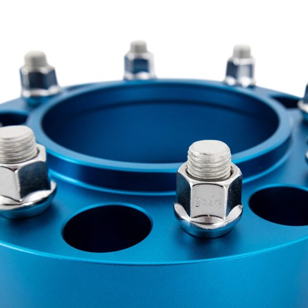 Wheel Spacers, 6X139.7, 93.1mm Center Bore, M12 X 1.5, 1.00-in Thick, Blue