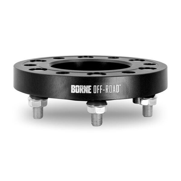 Wheel Spacers, 6X139.7, 93.1mm Center Bore, M12 X 1.5, 1.20-in Thick, Black