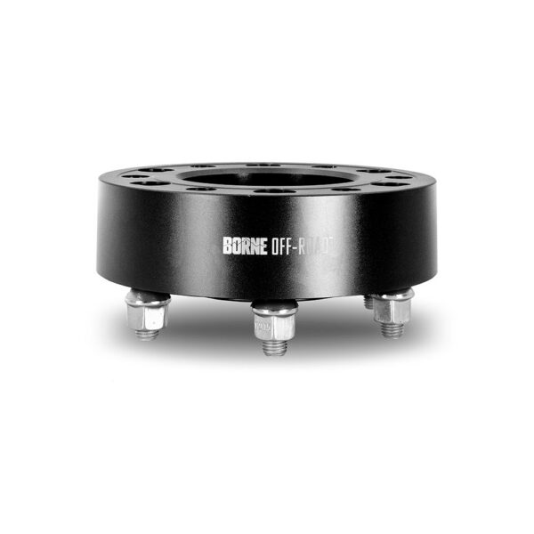 Wheel Spacers, 6X139.7, 93.1mm Center Bore, M12 X 1.5, 1.40-in Thick, Black