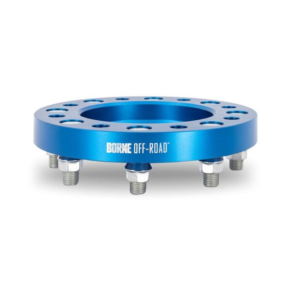 Wheel Spacers, 8X170, 125mm Center Bore, M14 X 1.5, 1.00-in Thick, Blue