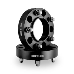 Wheel Spacers, 5x150, 110.1 Center Bore, M14x1.5, 25mm, Black