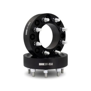 Borne Off-Road Wheel Adapters, 8x180 to 8x6.5, 2in, Black