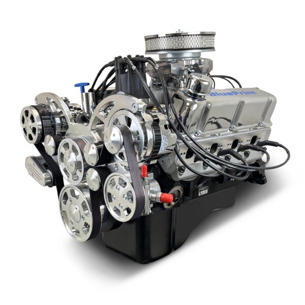 BluePrint Engines Ford Small Block Compatible 302 C.I. Deluxe Dressed - Front Sump Oil Pan - Cruiser - Polished Pulley Kit - Fuel Injected