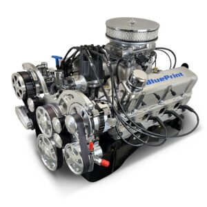 BluePrint Engines Ford Small Block Compatible 302 C.I. Deluxe Dressed - Front Sump Oil Pan - Cruiser - Polished Pulley Kit - Fuel Injected