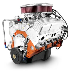 BluePrint Engines GM Small Block Compatible 327 C.I. Deluxe Dressed - Low Profile - Carbureted