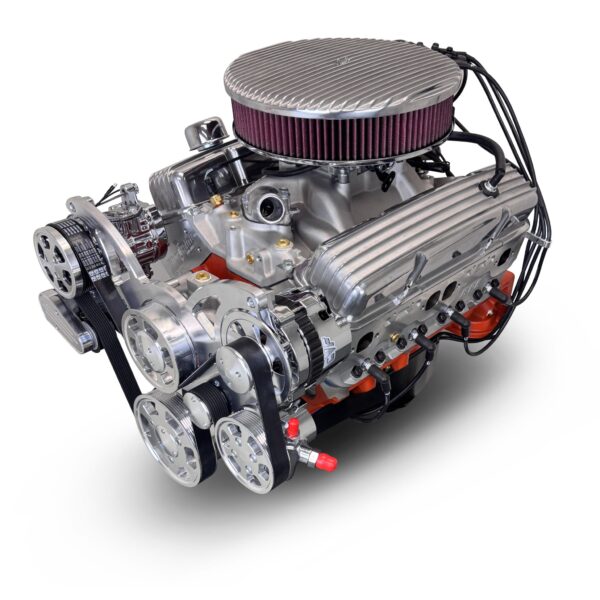 BluePrint Engines GM Small Block Compatible 327 C.I. Deluxe Dressed - Low Profile - Polished Pulley Kit - Fuel Injected