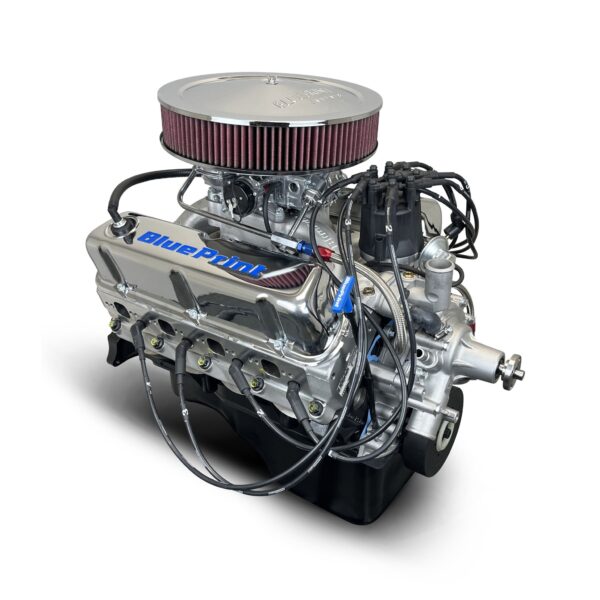 BluePrint Engines Ford Small Block Compatible 347 C.I. Deluxe Dressed - Front Sump Oil Pan - Carbureted