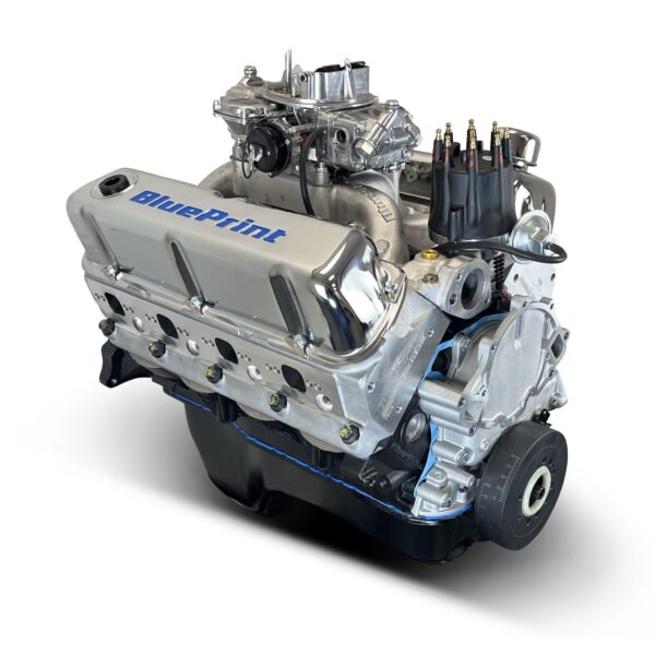 BluePrint Engines Ford Small Block Compatible 347 C.I. Base Dressed - Rear Sump Oil Pan - Carbureted