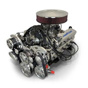 BluePrint Engines Ford Small Block Compatible 347 C.I. Deluxe Dressed - Rear Sump Oil Pan - Polished Pulley Kit - Fuel Injected