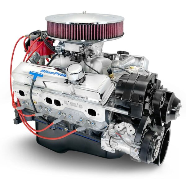 BluePrint Engines GM Small Block Compatible 350 C.I. Deluxe Dressed - Black Pulley Kit - Fuel Injected