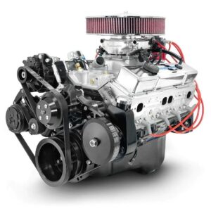 BluePrint Engines GM Small Block Compatible 350 C.I. Deluxe Dressed - Cruiser - Black Pulley Kit - Fuel Injected