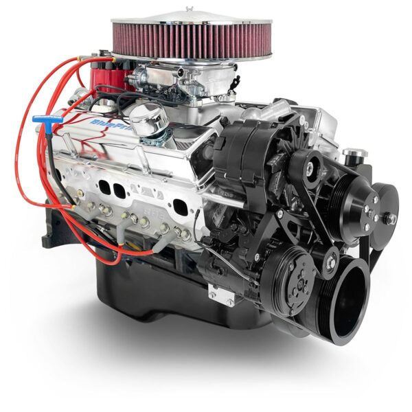 BluePrint Engines GM Small Block Compatible 383 C.I. Deluxe Dressed - Black Pulley Kit - Fuel Injected