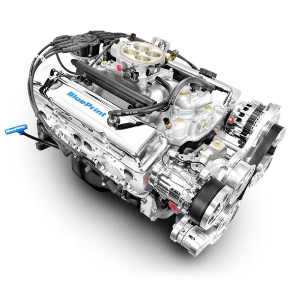 BluePrint Engines GM Small Block Compatible 400 C.I. Deluxe Dressed - Polished Pulley Kit - Multi-Port Fuel Injected