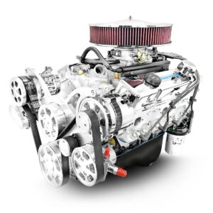 BluePrint Engines GM Small Block Compatible 400 C.I. Deluxe Dressed - Polished Pulley Kit - Multi-Port Fuel Injected