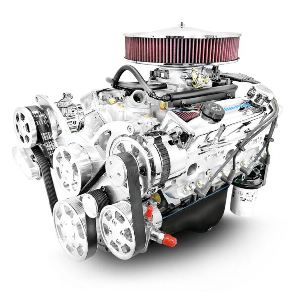 BluePrint Engines GM Small Block Compatible 400 C.I. Deluxe Dressed - Polished Pulley Kit - Multi-Port Fuel Injected