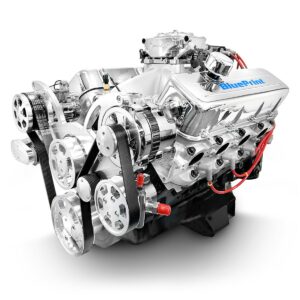 BluePrint Engines GM Small Block Compatible 454 C.I. Deluxe Dressed - Cruiser - Polished Pulley Kit - Fuel Injected