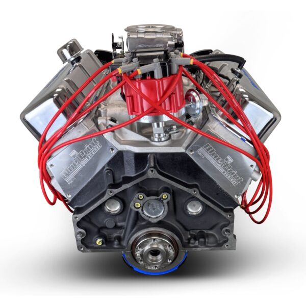 BluePrint Engines GM Small Block Compatible 454 C.I. Deluxe Dressed - Cruiser - Black Pulley Kit - Fuel Injected