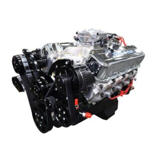 BluePrint Engines GM Small Block Compatible 496 C.I. Deluxe Dressed - Black Pulley Kit - Fuel Injected